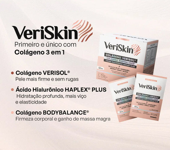 VERISKIN® Colágeno em sachês