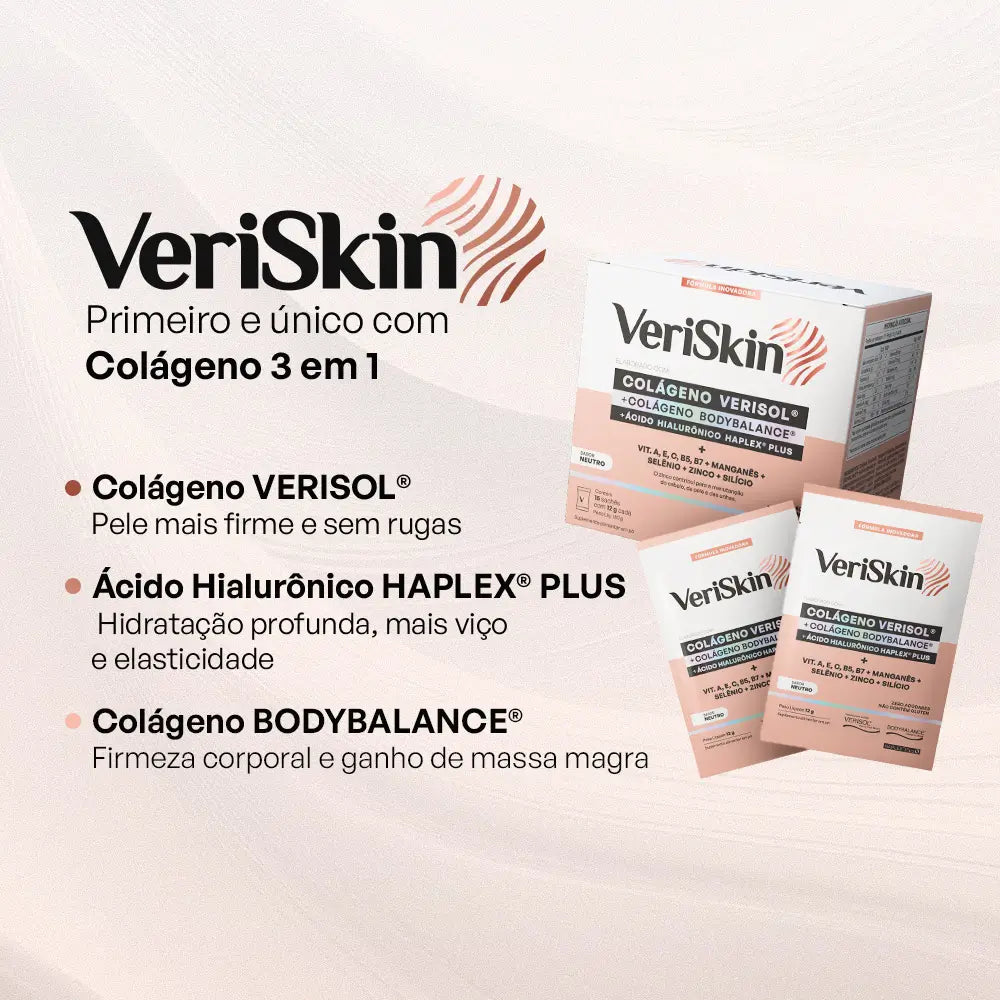 VERISKIN® Colágeno em sachês