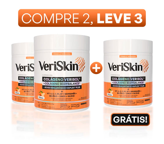 VERISKIN® Colágeno em pote - Compre 2, Leve 3