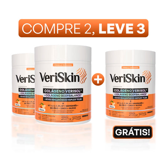 VERISKIN® Colágeno em pote - Compre 2, Leve 3