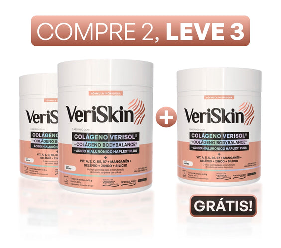 VERISKIN® Colágeno em pote - Compre 2, Leve 3